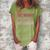 Tia The Woman Myth Legend Personalized Name Birthday Gift Women's Loosen Crew Neck Short Sleeve T-Shirt Green