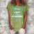 Twirl Mom Gift From Baton Twirler Daughter Gift For Womens Women's Loosen Crew Neck Short Sleeve T-Shirt Green