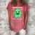 Little Monster Outfit Grandma Of The Little Monster Gift For Womens Women's Loosen Crew Neck Short Sleeve T-Shirt Watermelon