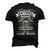 Biker Grandpa Motorcycle Retirement Retired Men's 3D T-Shirt Back Print Black