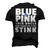 Blue Or Pink This Uncle Wont Change You If You Stink Men's 3D T-Shirt Back Print Black