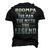 Boompa The Man The Myth The Legend Fathers Day Grandad Men's 3D T-shirt Back Print Black
