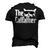 The Catfather Cat Dad Fathers Day Vintage Fathers Day Men's 3D T-shirt Back Print Black