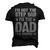 Cool Step Up Dad For Men Father Worlds Best Stepdad Ever Men's 3D T-shirt Back Print Black