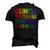 Guncle The Man Myth Bad Influence Gay Uncle Godfather Men's 3D T-Shirt Back Print Black