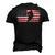 Hockey American Flag 4Th Of July Patriotic Usa Dad Men Son Men's 3D T-Shirt Back Print Black