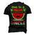 One In A Melon Uncle Watermelon Men's 3D T-Shirt Back Print Black