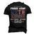 Proud Army National Guard Dad Usa Flag Military For 4Th July Men's 3D T-Shirt Back Print Black