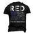 Red Friday For My Brother Deployed Navy Soldier Us Flag Men's 3D T-Shirt Back Print Black