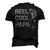 Reel Cool Papa Fishing Dad Fathers Day Fisherman Fish Men's 3D T-Shirt Back Print Black