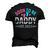 Soon To Be Daddy Est 2023 New Dad Pregnancy Men's 3D T-Shirt Back Print Black