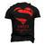 Super Boyfriend Superhero T Mother Father Day Men's 3D T-Shirt Back Print Black