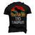 Tiosaurus Spanish Uncle Dinosaur Vintage Men's 3D T-Shirt Back Print Black