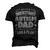 Never Underestimate An Autism Dad Autism Awareness Men's 3D T-Shirt Back Print Black