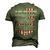 An Army Moms Prayer Red Friday Military Mom Army Mom Men's 3D T-Shirt Back Print Army Green