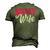 Army Wife Military Soldier Veterans Day Vintage Men's 3D T-Shirt Back Print Army Green