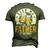 Beer Me Im The Father Of The Groom Son Wedding Party Dad Men's 3D T-Shirt Back Print Army Green