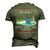 Byebuddyhopeyou Find Your Dad Whale Ugly Xmas Sweater Men's 3D T-Shirt Back Print Army Green