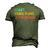 I Cant I Have Plans In The Garage Car Mechanic Men's 3D T-Shirt Back Print Army Green