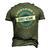 Certified Redneck Mechanic Novelty Gag Men's 3D T-Shirt Back Print Army Green