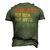 Chihuahua Dad The Man Myth Legend Retro Men's 3D T-shirt Back Print Army Green