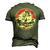 Classic Retro Vintage Aged Look Cool Mechanic Engineer Men's 3D T-Shirt Back Print Army Green