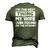 Dad Im The Best Thing My Wife Ever Found On The Internet Men's 3D T-shirt Back Print Army Green