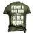 Dad Bod Figure Father Papa Daddy Poppa Stepdad Father´S Day Men's 3D T-Shirt Back Print Army Green