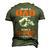 Being A Dad Is An Honor Being A G Pop Is Priceless Men's 3D T-Shirt Back Print Army Green