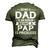 Being A Dad Is An Honor Being A Pap Is Priceless Men's 3D T-Shirt Back Print Army Green