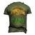 Dad Is Honor Being Papo Priceless Fathers Day Men's 3D T-Shirt Back Print Army Green