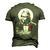 The Dogfather Pitbull Pitbull Dog Dad Best Dog Daddy Ever Men's 3D T-Shirt Back Print Army Green