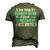 Expensive To Hire Good Mechanic Occupation Men's 3D T-Shirt Back Print Army Green