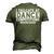 I Finance Dance Dad Dancing Daddy Proud Dancer Dad Men's 3D T-Shirt Back Print Army Green