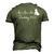 First Time Father For Men New Dad Expecting Daddy 2023 Men's 3D T-Shirt Back Print Army Green