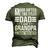 God ed Me Two Titles Dad And Grandpa Fathers Day Men's 3D T-Shirt Back Print Army Green