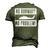 Helicopter Heli Pilot Aviation Military Men's 3D T-Shirt Back Print Army Green