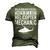 Helicopter Mechanic Apparel For Helicopter Mechanics Men's 3D T-Shirt Back Print Army Green