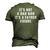 Its Not A Dad Bod Its A Father Figure Dad Men's 3D T-Shirt Back Print Army Green