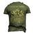 Im A Mechanic Cant Fix Stupid But Fix What Stupid Does Men's 3D T-Shirt Back Print Army Green