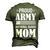 National Guard Mom Military Army Mom Men's 3D T-Shirt Back Print Army Green