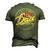 Promoted To Dad 2023 For New Dad First Time Men's 3D T-Shirt Back Print Army Green
