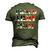 Proud Army Mom Military Mother Proud Army Marine Men's 3D T-Shirt Back Print Army Green