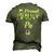 Proud Army Pa Military Pride Men's 3D T-Shirt Back Print Army Green