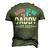 Soon To Be Daddy Est 2023 New Dad Pregnancy Men's 3D T-Shirt Back Print Army Green