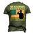 My Stepson Has Your Back Proud Army Stepdad Father Men's 3D T-Shirt Back Print Army Green