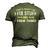 Thats What I Do I Fix Stuff And I Know Things Mechanic Men's 3D T-Shirt Back Print Army Green