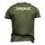 Top Basketball Dad Father 80S Fathers Day Men's 3D T-Shirt Back Print Army Green