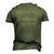Us Army Military Police Veteran Law Enforcement Retirement Men's 3D T-Shirt Back Print Army Green