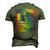 Veterans For Equality For Military Supporting Lgbtq Graphics Men's 3D T-Shirt Back Print Army Green